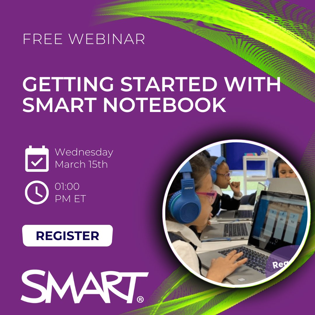 KCAVsolutions's tweet photo. ๐ฃAttention educators! New to SMART Notebook? Join our FREE webinar by @SMART_Tech and learn how to create engaging and interactive lessons with SMART Notebook's tools! https://t.co/GfhDRUnn95 ๐ #SMARTNotebook #EdTech #InteractiveLearning #Webinar https://t.co/IYlatVCKaO