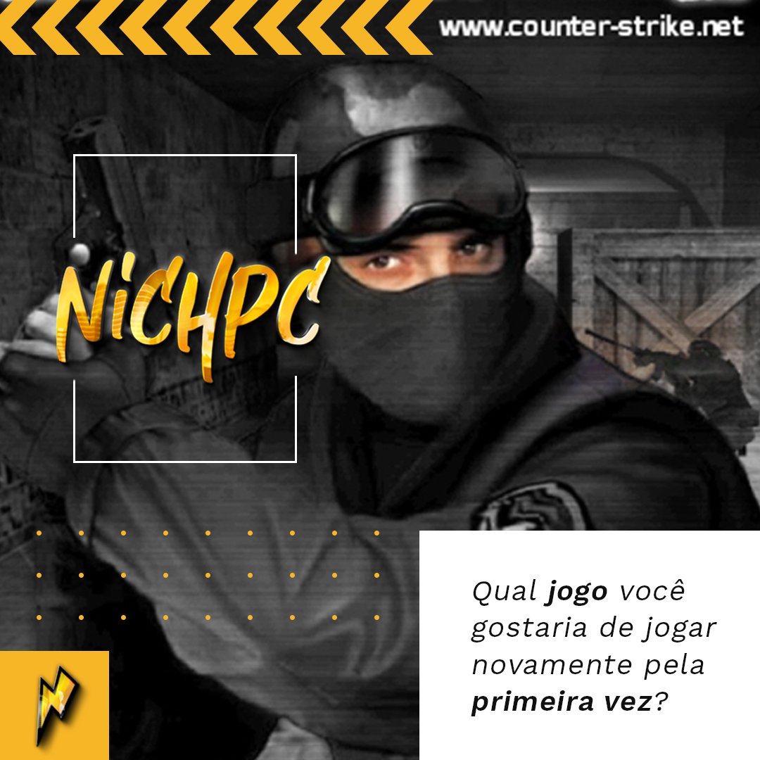 nich_pc's tweet photo. Sempre tem aquele game que você jogou pela primeira vez e se apaixonou logo de cara. E se você pudesse esquecer e conhecer tudo novamente para ter aquela mesma sensação, qual jogo seria?

O meu foi o Counter Strike 1.6!

#gaming #gamer #games #gamingcommunity #csgo #gamesbrazil https://t.co/seK5Qhnk8C