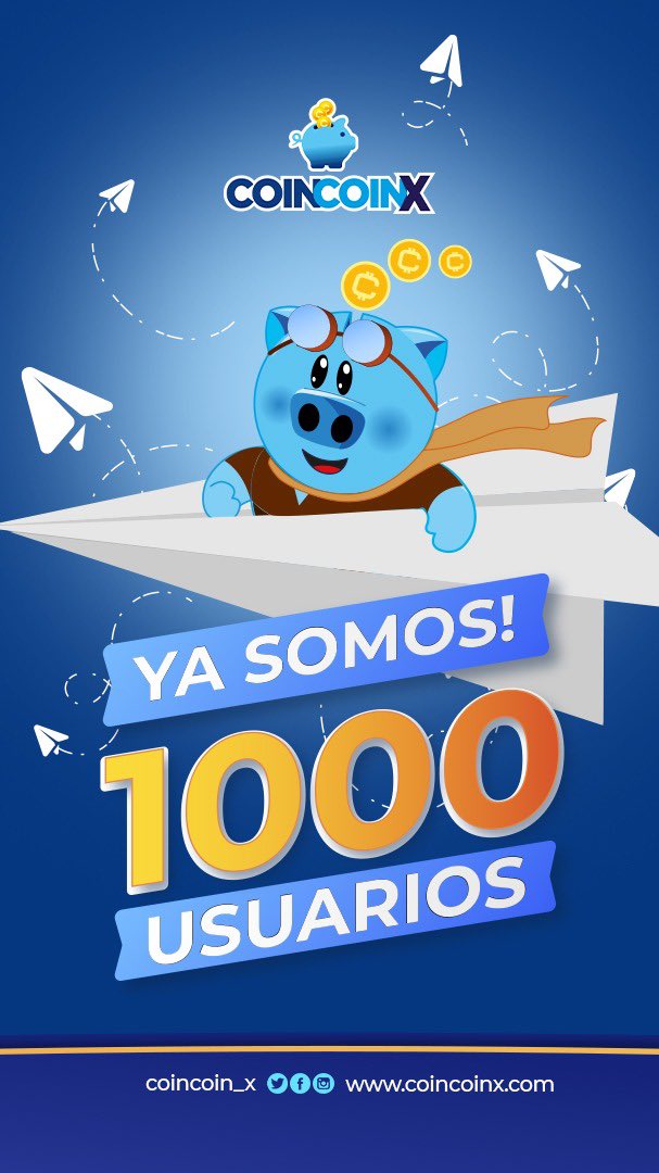 Ya somos más de 1,000 personas en esta comunidad que tanto cuidamos 🙌🏻 gracias a todos por su confianza y por motivarnos a seguir trabajando duro. En los próximos meses vendrán muchos más productos y servicios que les encantarán 🤩 t.me/+gjMVhfcT5BxhM…