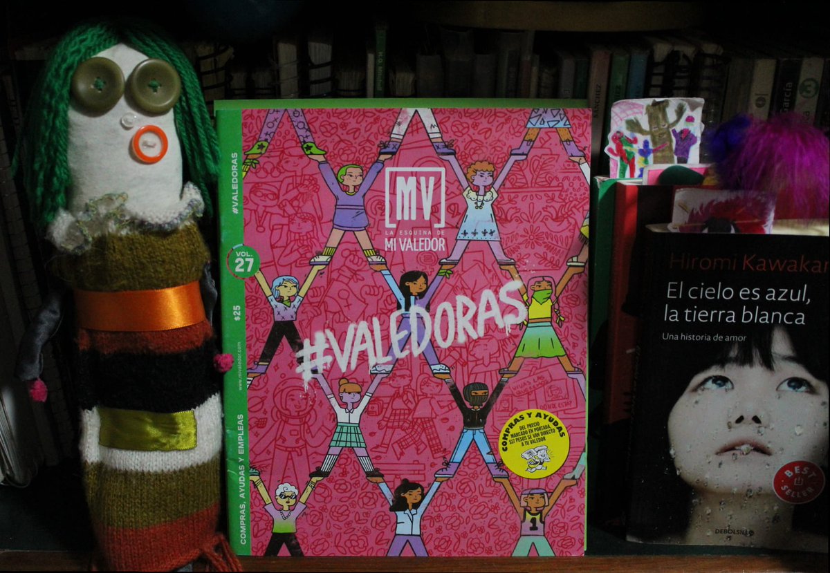 DiegoFT17's tweet photo. 📰✨♀️💚💜 "MV La esquina de Mi Valedor (@MiValedorMX) No.27 '#Valedoras'": Lectura finalizada. 💜💚♀️✨📰 https://t.co/MaTfYHHdHd