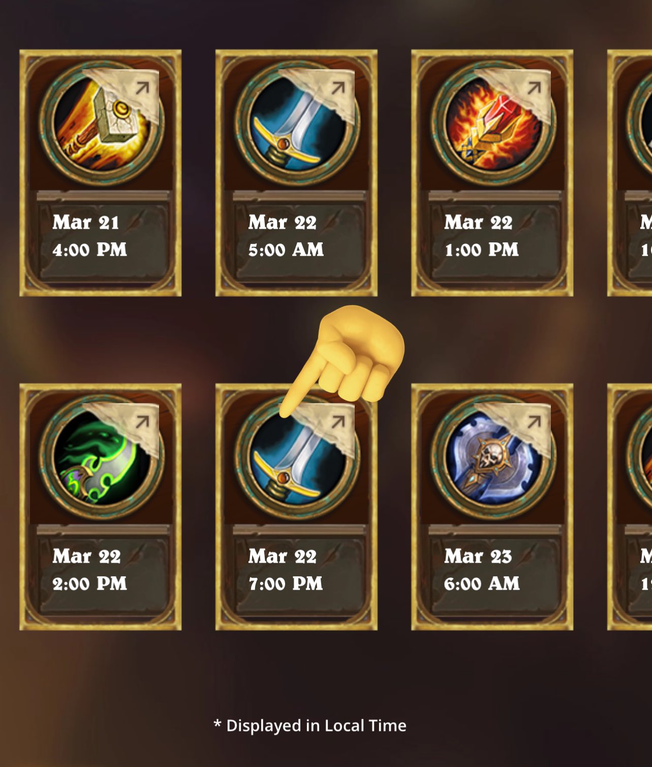 Ben Hearthstone on Twitter: “Card reveal schedule is out! #hearthstone