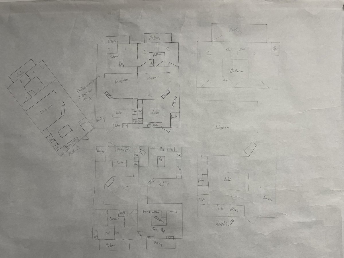 MrBriggs4's tweet photo. Geometry CP just finished their transformations project. If you need anyone to layout your floor plan these kids are a great option. #twolves7pride https://t.co/rVtitDYPMp