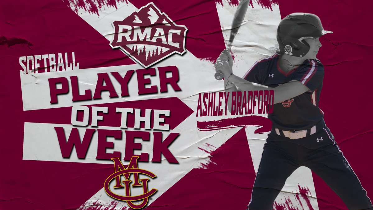 RMAC_SPORTS's tweet photo. Ashley Bradford earns her first Player of the Week honor after claiming a .667 batting average on a 12-of-18 clip. She also blasted eight extra-base hits throughout a series sweep.

#RumbleMavs | #EverythingElevated https://t.co/bngtsLzkhe