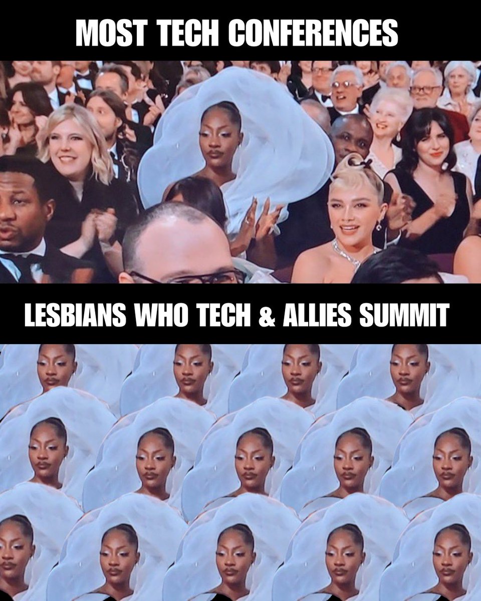 lesbiantech's tweet photo. Spread out ⚡️Squad⚡️ There is plenty of room for all of us to take the space we deserve. @temsbaby
#Oscars #Tems #temsoscars #takespace https://t.co/GmPGbTX9VK