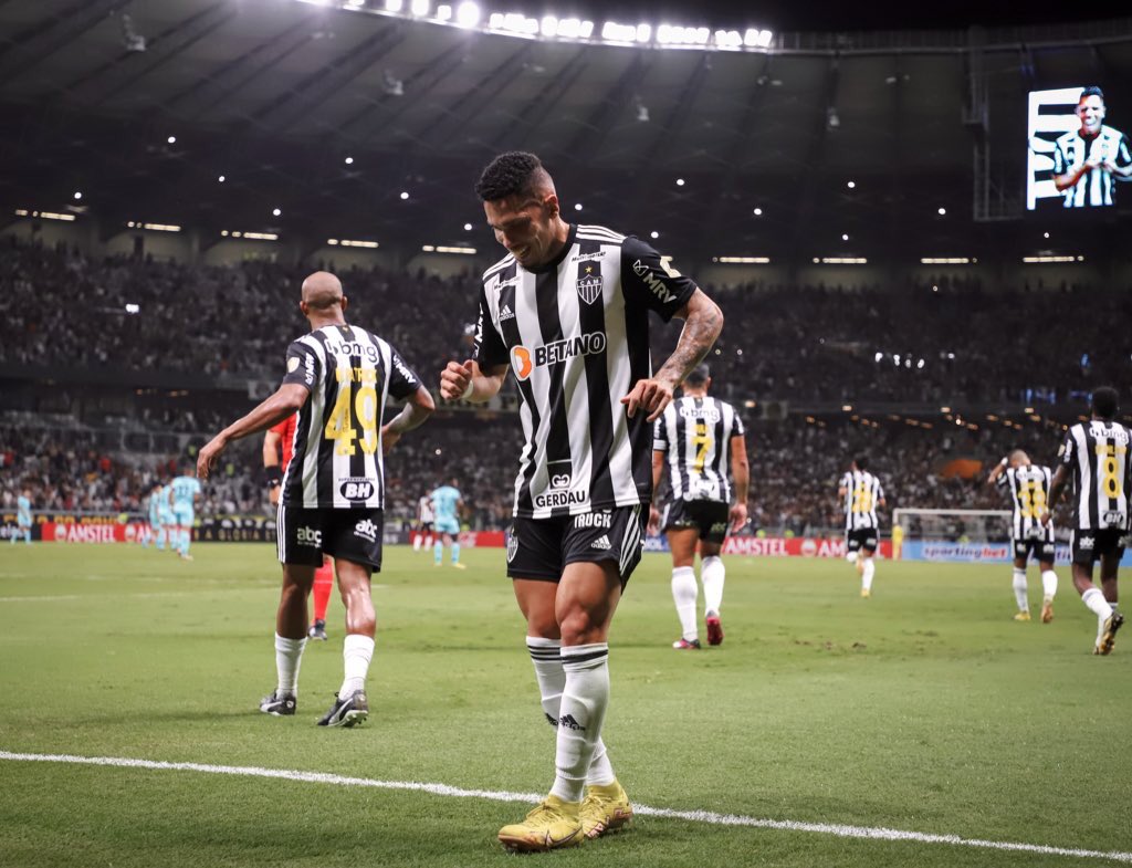 🚨🔥 ALERTA SORTEIO! Valendo um par de ingressos pra você e um acompanhante torcerem para o Galo no Mineirão amanhã, pela Libertadores: 

Regras:

➡️ Siga <a href="/InfoGalo_/">𝗜𝗻𝗳𝗼𝗚𝗮𝗹𝗼</a> e <a href="/Betano_BR/">Betano Brasil</a>;
➡️ RT neste tweet;
➡️ Marcar um amigo.

Resultado: hoje, cerca de 20:00.

📸 Pedro Souza | Atlético