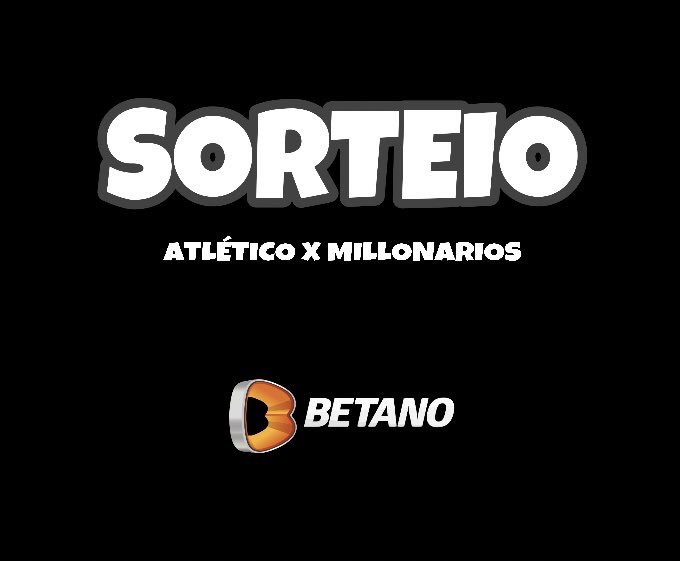 InfoGalo_'s tweet photo. 🚨🔥 ALERTA SORTEIO! Valendo um par de ingressos pra você e um acompanhante torcerem para o Galo no Mineirão amanhã, pela Libertadores: 

Regras:

➡️ Siga @InfoGalo_ e @Betano_BR;
➡️ RT neste tweet;
➡️ Marcar um amigo.

Resultado: hoje, cerca de 20:00.

📸 Pedro Souza | Atlético https://t.co/gAQhhkMmKS