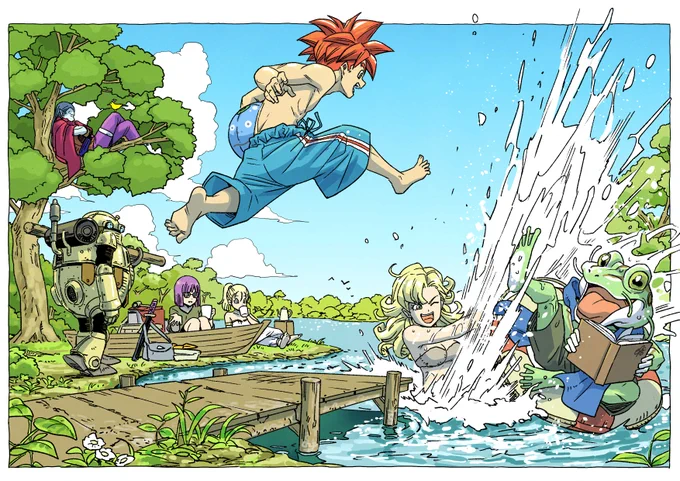 遅くなりましたが、、、祝・28周年!#クロノトリガー28周年  #クロノトリガー #ChronoTrigger #ChronoTrigger28th 