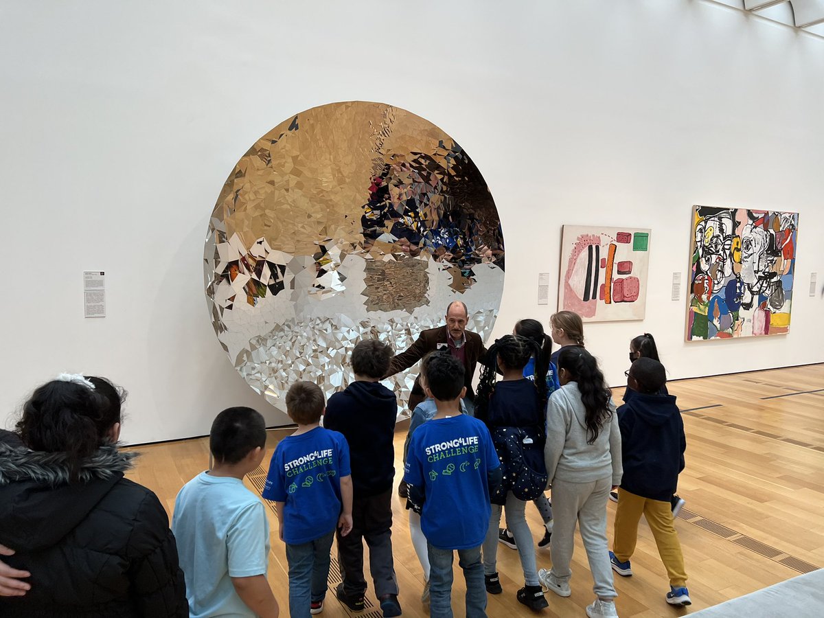 arellenburg's tweet photo. Awesome field trip to the High Museum of Art! Our Docent taught about patterns, rows and columns, adjectives, and light and shadows. The kids were engaged and learned how to appreciate different forms of art. @MabletonES #UltimateLearningExperience https://t.co/VQ3YzicQu8