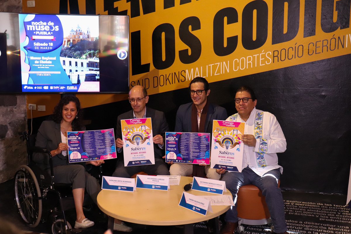 elmuitec's tweet photo. Esta mañana el MUI fue sede de la rueda de prensa para la presentación de la segunda edición de noche de museos
#museos #puebla #elmui #ruedadeprensa #nochedemuseos #2023
@IMACP @VisitaPuebla @TECcampusPUE https://t.co/jOpVZvXBBn
