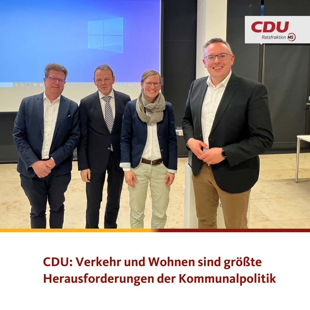 🚉🏘️ „#Münster hält gerade noch sein Niveau“ 🏭📈

❗️Weber bei #IHK-Besuch: Verkehr und Wohnen sind größte #Herausforderungen der #Kommunalpolitik❗️

ℹ️ Für weitere Informationen zu unserem Besuch bei der IHK klickt hier:
cdu-ms.de/aktuelles/pres…

#cdums #ratMS #IHKNordWestfalen