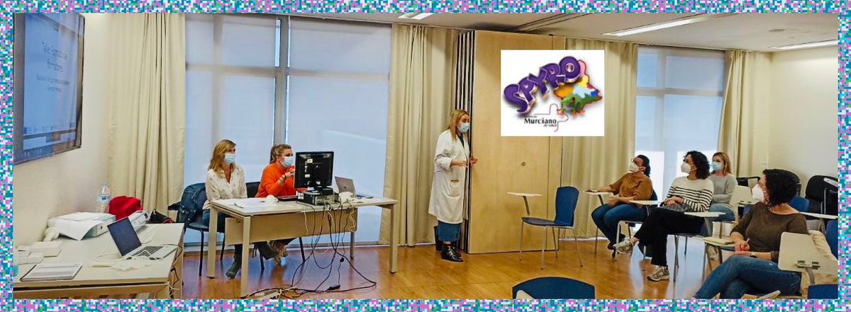 eva_madrid_'s tweet photo. Hoy han sido Cristina y Begoña enfermeras del laboratorio de #funcionpulmonar de @NeumoCT con @neumoneando ,las encargadas de compartir y enseñar sobre #espirometria de #calidad a los compañeros de #AP del @Area2Cartagena 👏👏👏#Spyro🫁#enfermeriarespiratoria https://t.co/VH4FhUel2x