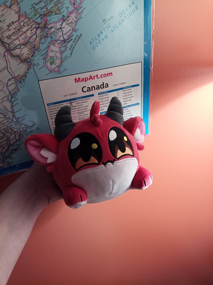 foofersgod's tweet photo. #theclick #emotionalsupportdemon mine arrived today! I feel safer already! 

Thank you Click! https://t.co/xfcdYpTJ3Q