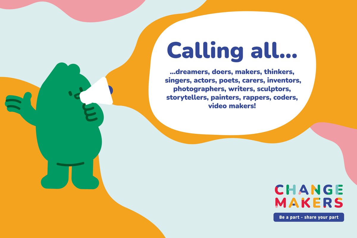 MacmillanELT's tweet photo. Introducing Change Makers!
Learners of any age &amp; level of English can be a part of #ChangeMakersWorld by sharing a digital poem, song, story, photograph or rap to reflect how they want their future to look. Discover more ➡️ https://t.co/GzNM3fbUi1
#TeachEnglish #AdvancingFutures https://t.co/wCvWhyCTAM