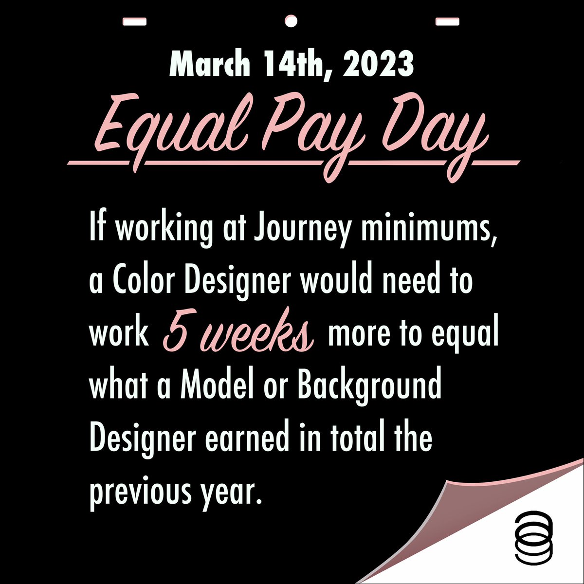 colordesign839's tweet photo. We represent the most female dominated craft of the @animationguild and we are fighting for pay equity with the rest of the Design department. Join us in solidarity on this day and everyday and help us demand equal pay for equal work. ✊

#EqualPay4EqualPaint #EqualPayDay2023 https://t.co/PX6EkC51Cj