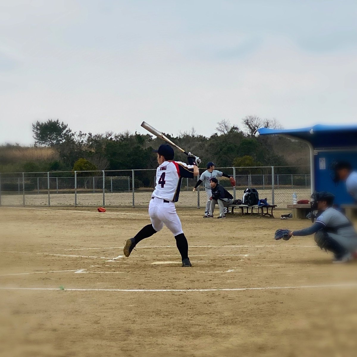 Nexus1bbc's tweet photo. NEXUSの2023年が開幕！！
.
今年からGリーグに加盟し、初のリーグ戦。
勝って勢いつけたかったが、、、
.
NEXUS 0-4 福岡オーシャンズ
.
残念😭
.
五郎川はバント。
稲葉は立ち上がり。
打線打線打線打線。
.
練習しましょう。
.
#福岡 #草野球 #Gリーグ https://t.co/XeJmAlSBKF