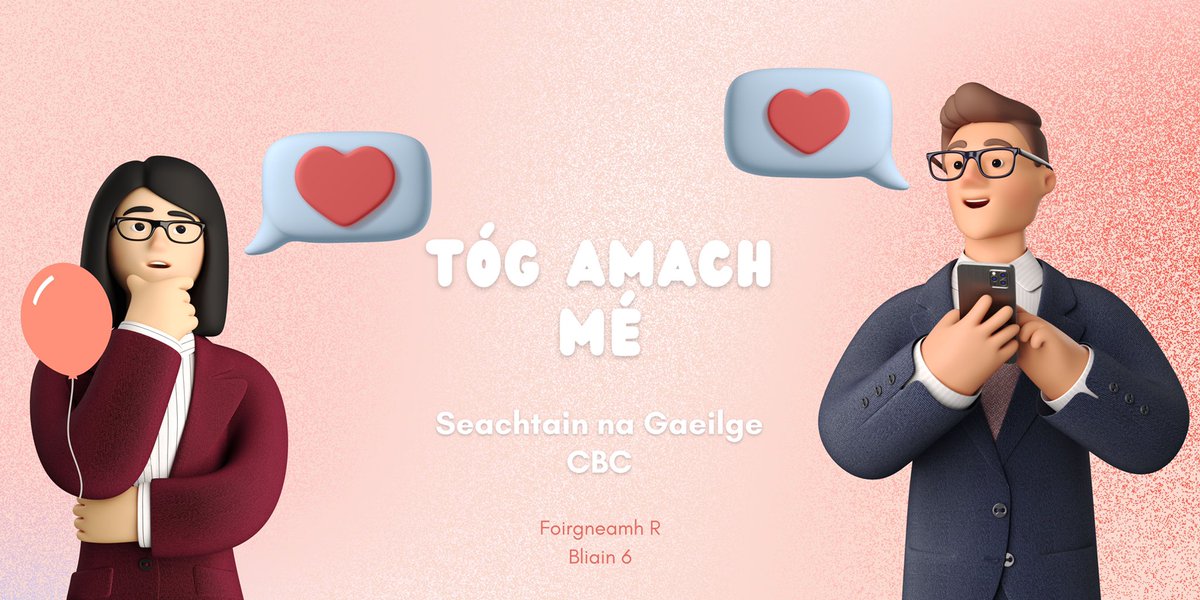 CheallaighMs's tweet photo. Beimid ag déanamh cleamhnais amárach i gColáiste Bhaile Chláir ❤️😘👩‍❤️‍👨 #tógamachmé #snag2023 @ClaregalwayColl @SnaGaeilge https://t.co/yPTs6hkAPD