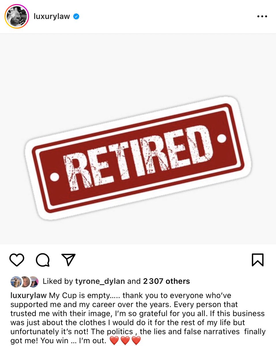 LouisPisano's tweet photo. What have I been saying about the shift happening as of late and black creatives in fashion suddenly finding themselves having to fight like the pre-2020 days… https://t.co/daaCeKq9HQ