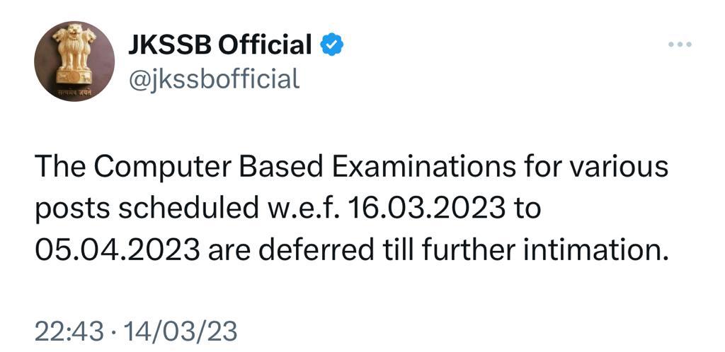 RavinderRaina's tweet photo. Congrats, JKSSRB Aspirants ✌️ https://t.co/6tKOXMEZ7v