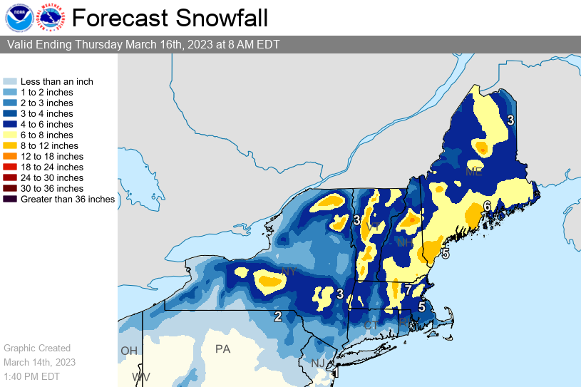 State of New York on Twitter "RT NWSWPC ️ A strong nor'easter is