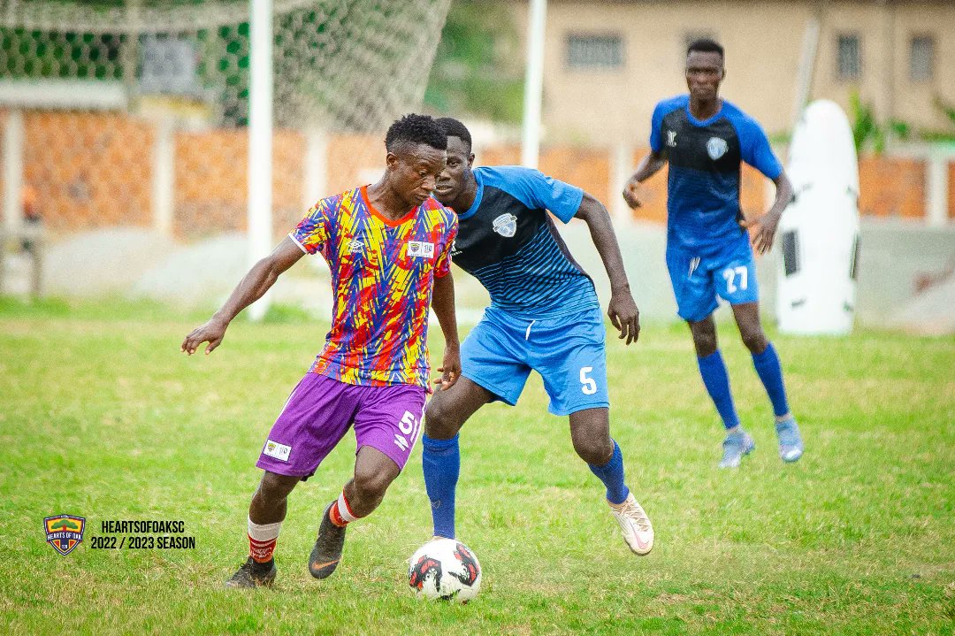 HeartsOfOakGH's tweet photo. 🔴🟡🔵 || TRAINING UPDATE
Preparations ahead of Kotoku game continued this afternoon at Kpobiman . Team Hearts engaged Kwahu Warriors in a friendly game that ended by a goal in favor of Hearts of Oak. Goal was scored by Isaac Mensah.
#AHOSC
#WeArePreparing https://t.co/8om2xBpb2K