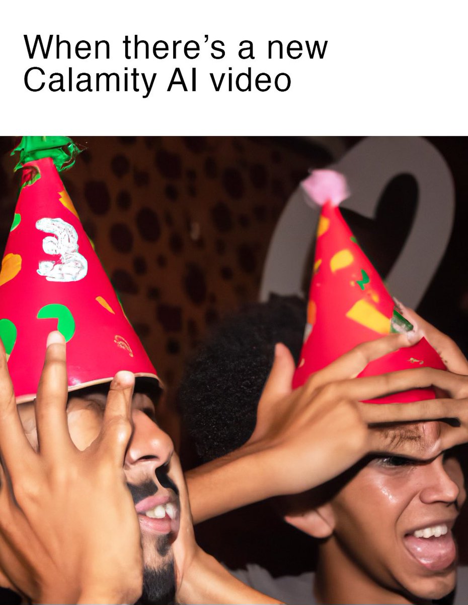 CalamityAI's tweet photo. New video out now on YouTube. https://t.co/ODujL4QWC0