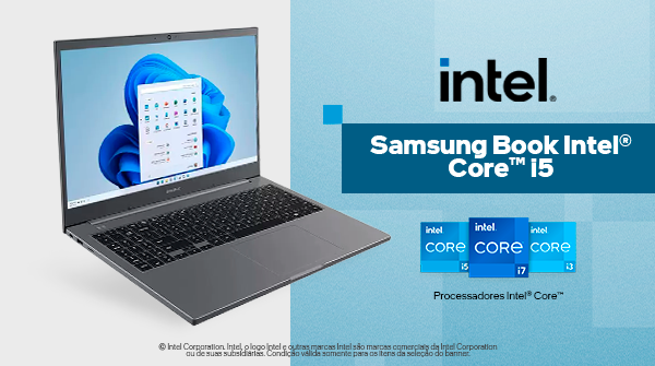 jovemnerd's tweet photo. Nerds! A @intelbrasil está participando do Festival de Informática e da Semana do Consumidor Magalu com ofertas exclusivas. Samsung Book Intel® Core™ i5 de 11ª geração, um notebook para todas as ocasiões! Clica e aproveita: https://t.co/zYSujruNBM #intebrasil #publicidade https://t.co/yWmqpo6s7L