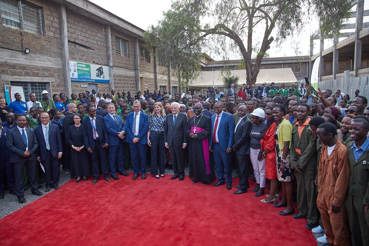 Thanks to #Mattarella for visiting <a href="/stkizitovti1/">st.kizito v.t.i</a> students. <a href="/FondazioneAVSI/">Fondazione AVSI</a> remains committed to build protagonists through technical trainings. 

#PeopleForDevelopment #Kenya

<a href="/Quirinale/">Quirinale</a> <a href="/ItalyinKenya/">Italy in Kenya</a> <a href="/aics_it/">AICS Cooperazione_it</a> <a href="/AICS_Nairobi/">AICS Nairobi</a> <a href="/FondazioneAVSI/">Fondazione AVSI</a> <a href="/GpSilvestri/">Giampaolo Silvestri</a> <a href="/ABianchessi/">Andrea Bianchessi</a> <a href="/RES4Africa/">RES4Africa Foundation</a>