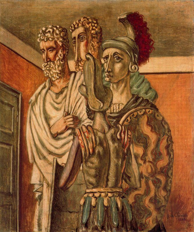 philhellenism_'s tweet photo. Gladiators, 1930 #chirico #dechirico https://t.co/urNRN6OHLV https://t.co/gPBJKaxK6m
