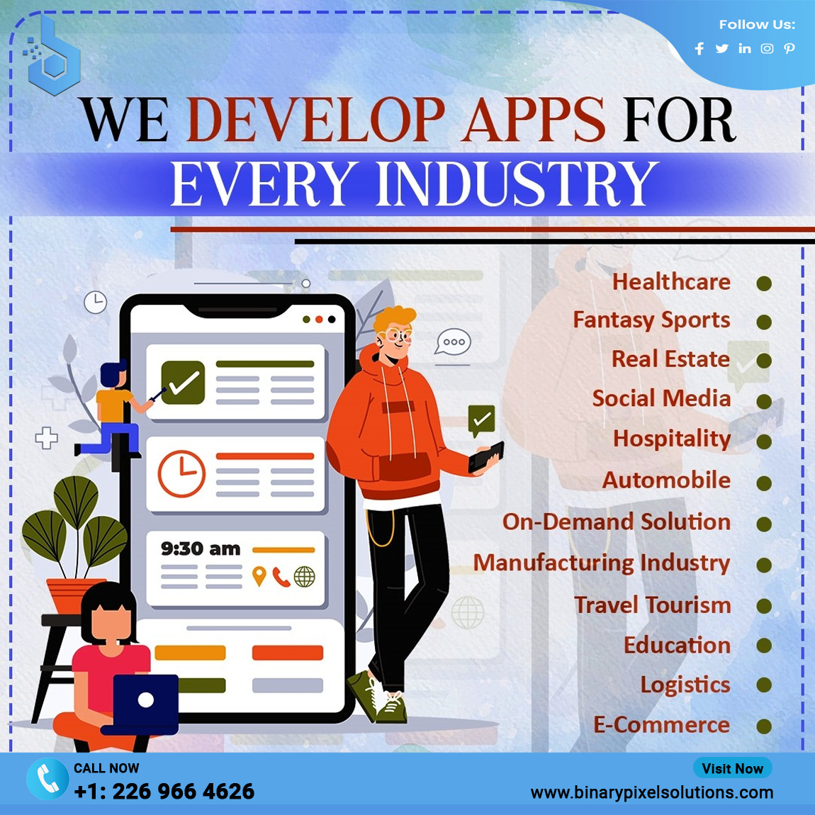 binarypixel_'s tweet image. Transform Your Ideas into Reality with our Custom App Development Service.

➡Get in touch with us for more information: binarypixelsolutions.com/mobile-app-dev…

 #OnlineBrand #Canada #Toronto #Montreal #Vancouver #androiddevelopment #appdev #appdeveloper #appdesign #appmarketing #Flutter