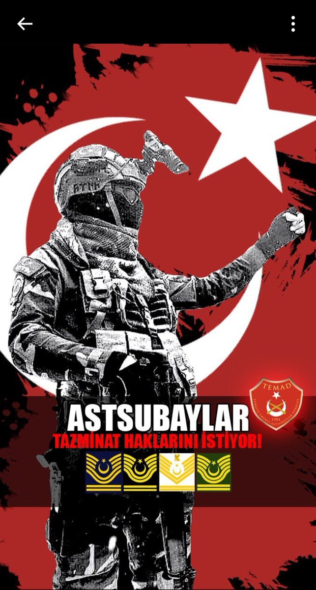 #AstsubaylaraAdalet 
Astsubaylar artık söz değil, icraat bekliyor.