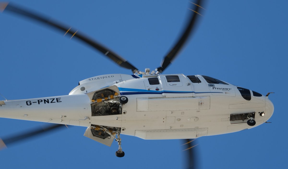 Kernow Life (@kernow_life) on Twitter photo <a href="/PenzanceHeli/">Penzance Helicopters</a> lovely to see a well turned out #Helicopter. I can't help but look 🧐at the undercarriage bays and see how tidy they are. Good job! 👍. Would love to visit sometime to get a closer look at your craft. You cant keep an #Avionics guy from taking an interest ! <a href="/PenzanceHeli/">Penzance Helicopters</a> lovely to see a well turned out #Helicopter. I can't help but look 🧐at the undercarriage bays and see how tidy they are. Good job! 👍. Would love to visit sometime to get a closer look at your craft. You cant keep an #Avionics guy from taking an interest !