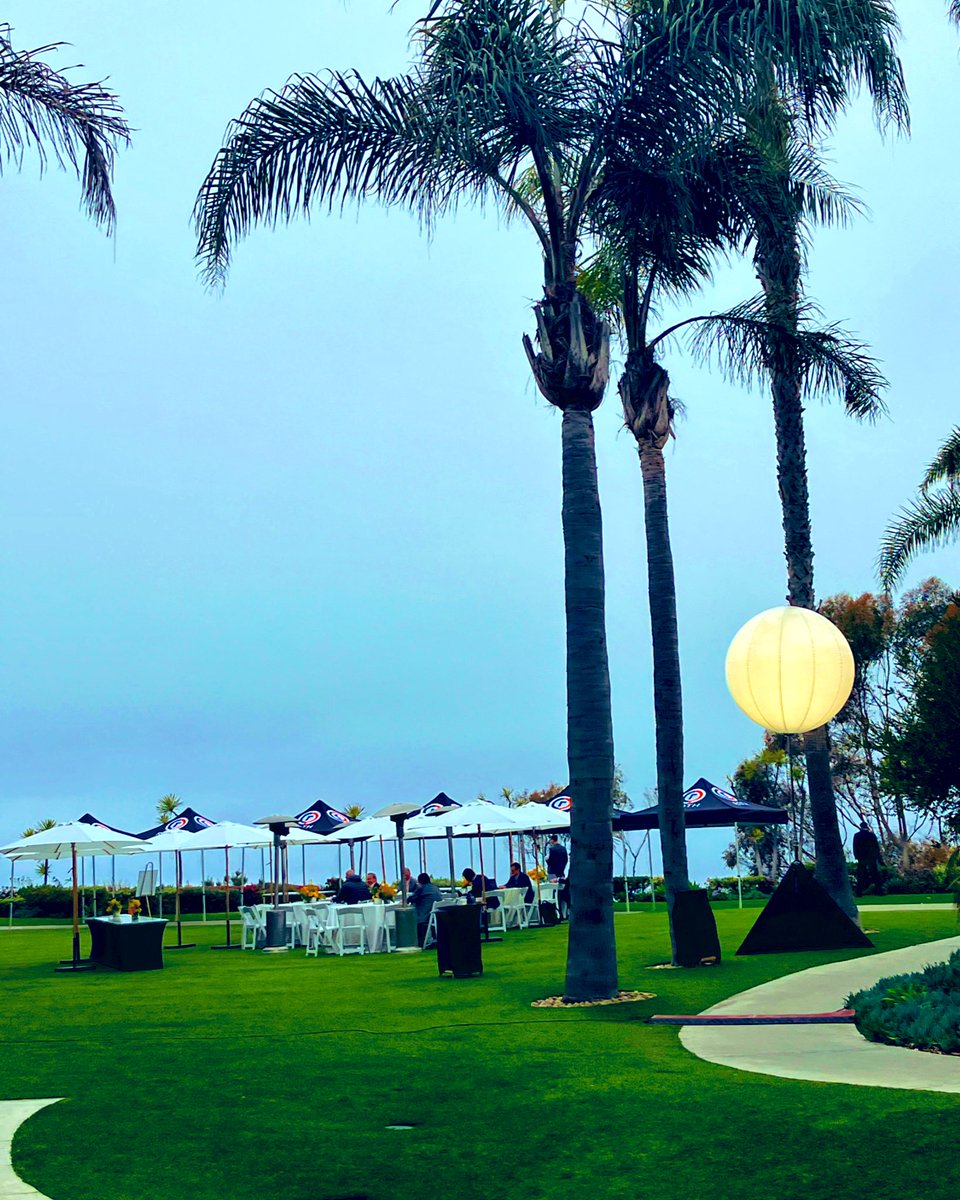 A ROTH convention at The Ritz, I love the palm trees and big light! #running #TuesdayInspiration #CaliforniaAdventure