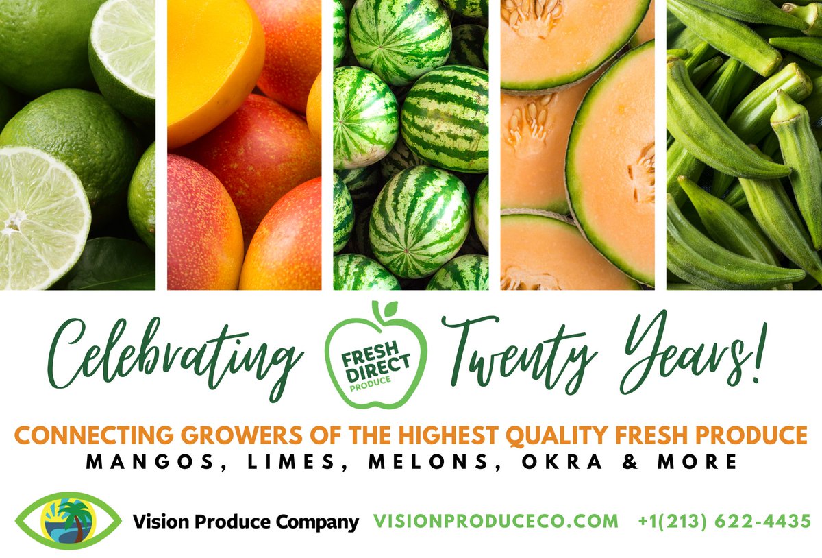 VisionProduceCo's tweet photo. Shout out to a great partner - Fresh Direct and their celebration of 20 years!  Congratulations https://t.co/jZlzzUrgpN