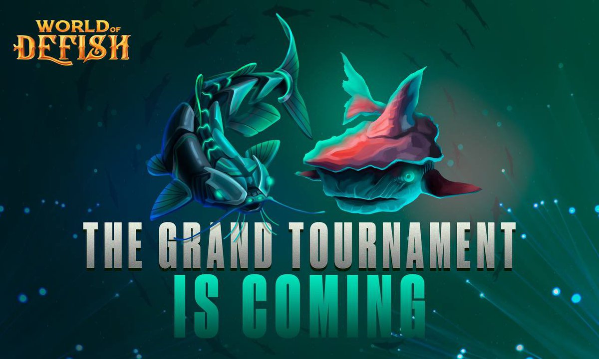 WorldOfDefish's tweet photo. Ahoy, Captains 🐳

The tides are turning and the storms are gathering before the greatest contest the seas have ever seen. We are here to announce the upcoming World of Defish Grand Tournament!

Follow the link to know more:
https://t.co/ktCONzowUT https://t.co/lwpjLo8DuL