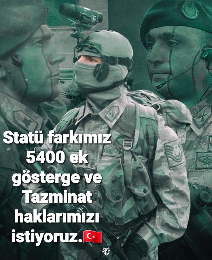 #AstsubaylaraAdalet
Astsubaylara tazminat hakkını veriniz.
<a href="/RTErdogan/">Recep Tayyip Erdoğan</a> 
<a href="/NureddinNebati/">Dr.Nureddin NEBATİ🇹🇷</a> 
<a href="/fuatoktay/">Fuat Oktay</a> 
<a href="/suleymansoylu/">Süleyman Soylu</a> 
<a href="/dbdevletbahceli/">Devlet Bahçeli</a> 
<a href="/meral_aksener/">Meral Akşener</a> 
<a href="/kilicdarogluk/">Kemal Kılıçdaroğlu</a> 
<a href="/halktvcomtr/">Halk TV</a> 
@FOXhaber 
<a href="/HaberturkTV/">Habertürk TV</a> 
<a href="/tele1comtr/">Tele1 TV</a>