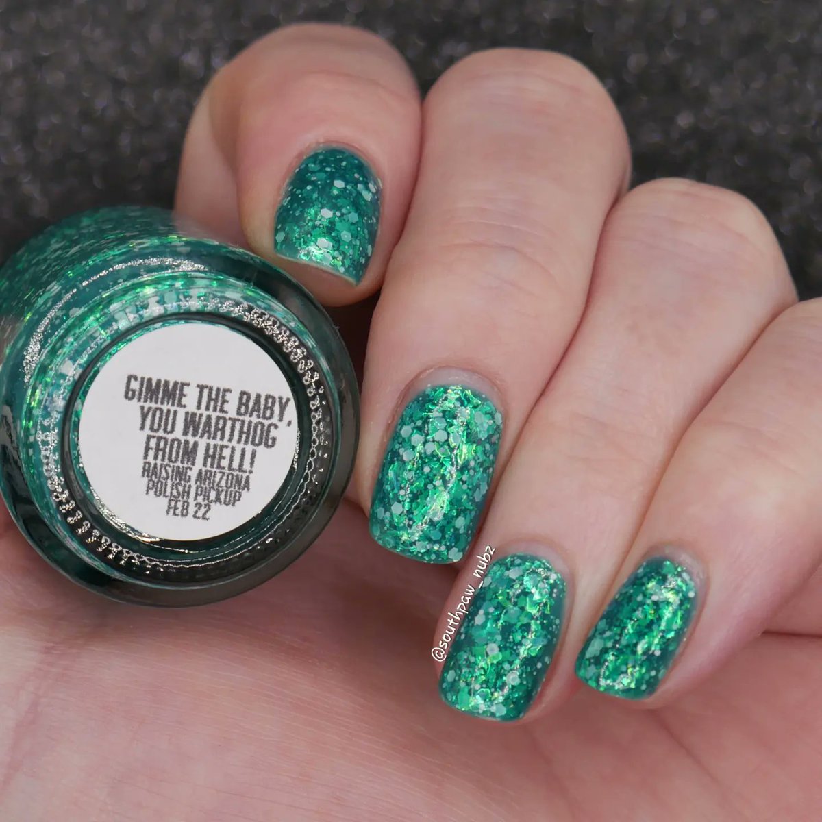 SouthPaw_Nubz's tweet photo. Gimme That Baby You Warthog From Hell! | @swampglosspolish | @polishpickup Feb 2023
This polish is a fun wear!
#swampgloss #swampglosspolish #glitterpolish #ppu #polishpickup #naturalnails #nailpolish #nailpolishcollection #nailpolishswatch #southpaw_nubz https://t.co/0f8Gv7Z5f9