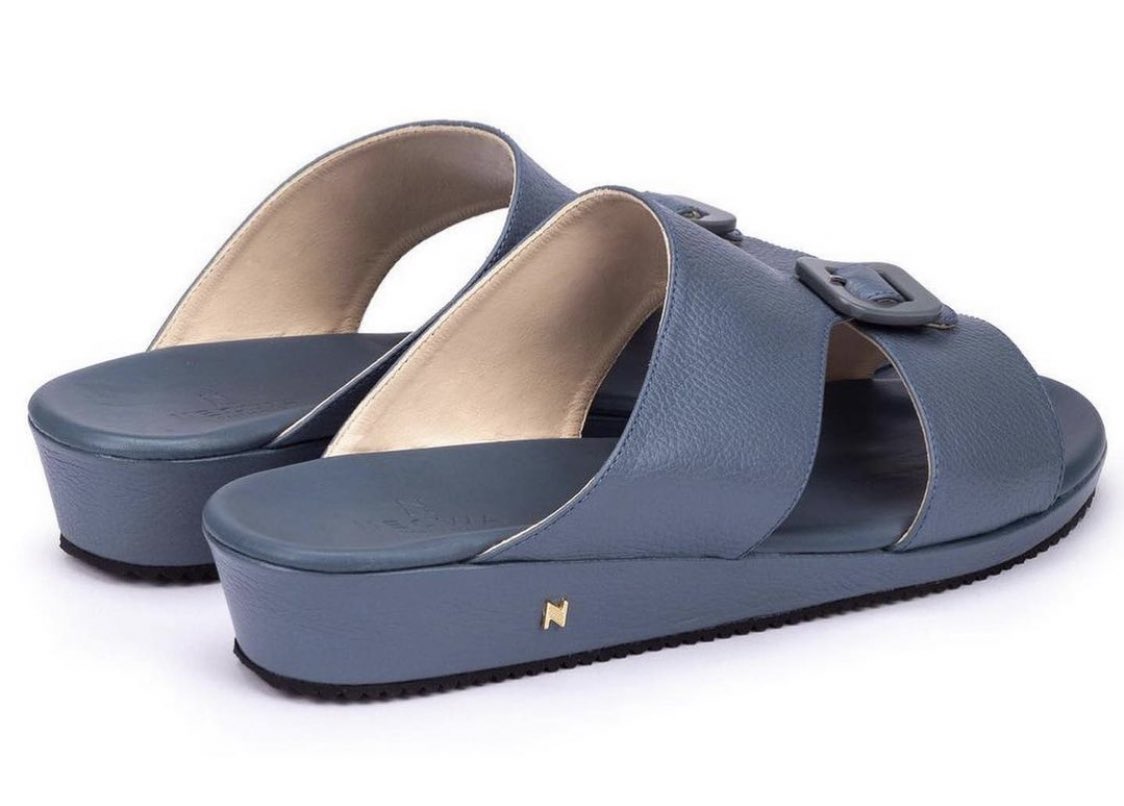 #حذاء قرطبة جلد أزرق
#صناعة_اسبانية