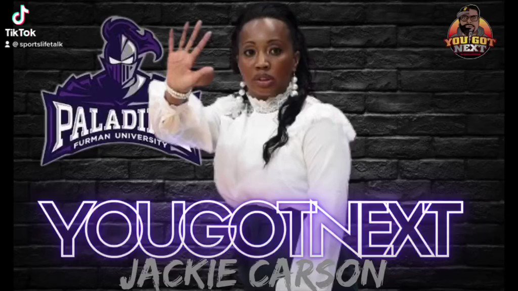 sportslifetalk's tweet photo. In honor of Womenโs History Month we want to give a shoutout to @CoachCarsonFU
Watch the full episode on our YouTube channel: https://t.co/3RrhiKKM0C
#sportslifetalk #YouGotNext #BeDistinct #DST #furmanuniversity #wbb #GoDins #HoopsandHeels #jackiecarson https://t.co/wr0YKUutaz