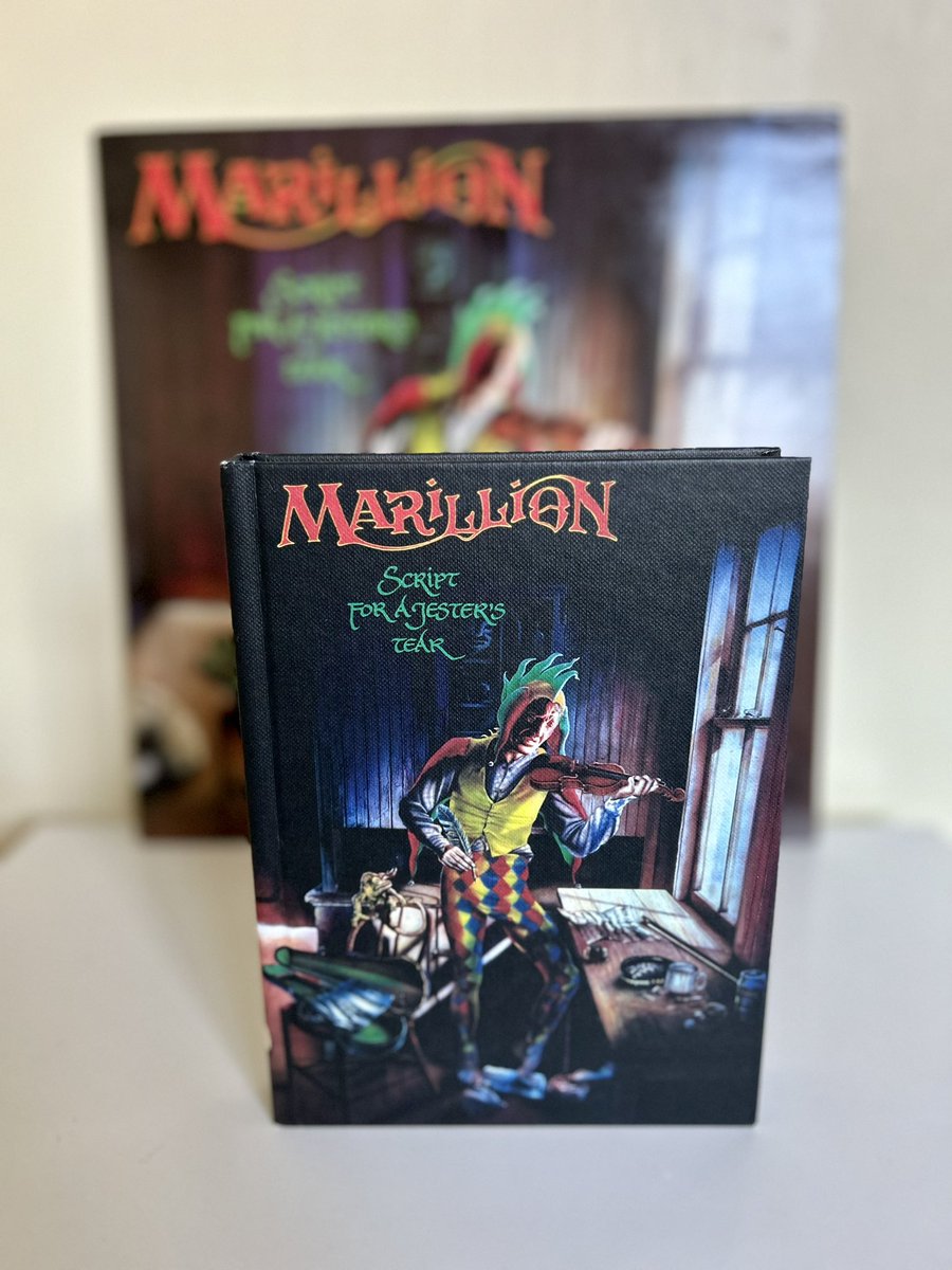 CraigRunner's tweet image. Happy 40th Birthday! @MarillionOnline #scriptforajesterstear #marillion #progrock #vinyl #album #record #cd