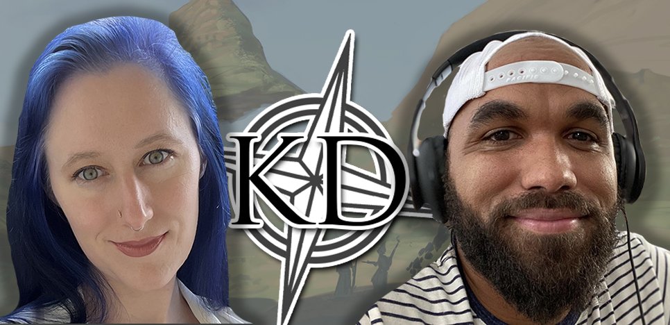 knowdirection's tweet photo. It's finally official. Esther Wallace and Navaar Jackson have joined the #KnowDirectionNetwork as the new hosts of Know Direction, the #pathfinder2e news, reviews, and interviews podcast. Today, our Patrons got early access to their first episode. 
https://t.co/DyKBH9fFha https://t.co/CIj93hqSwe