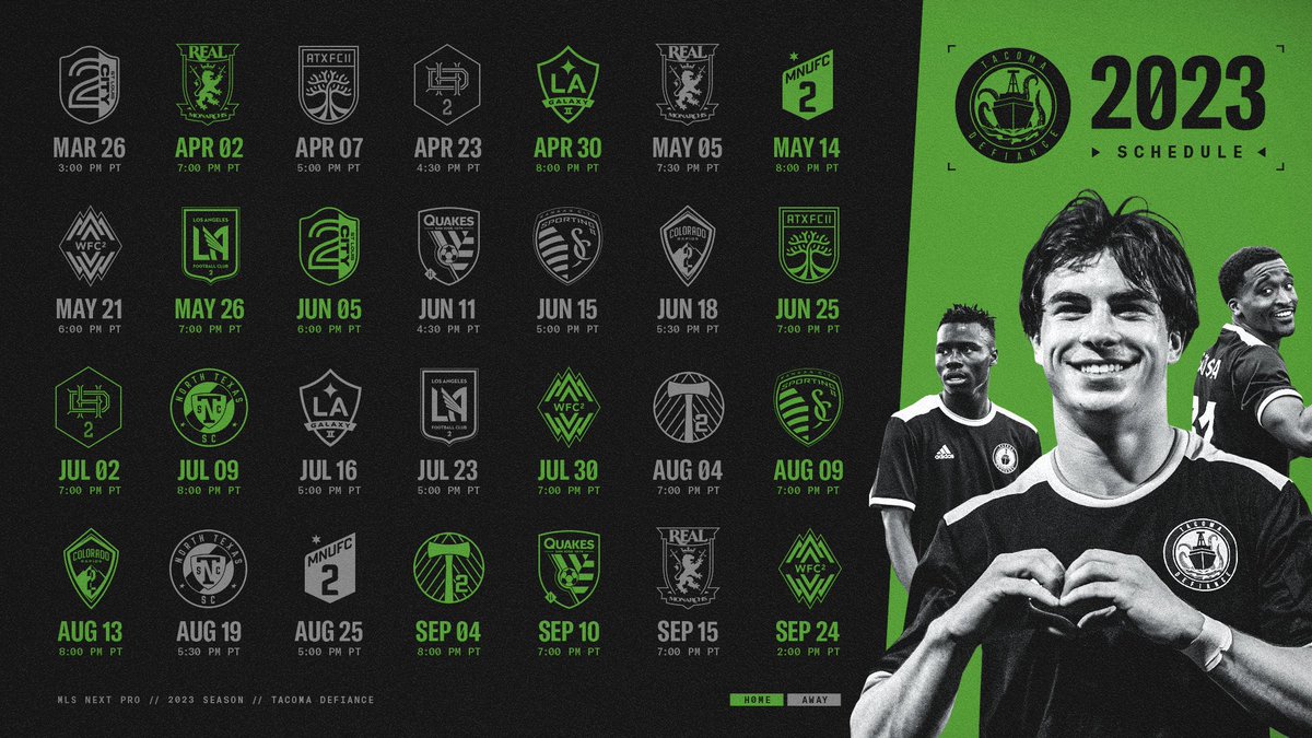 It's here! Check out our 2023 MLS NEXT Pro regular season schedule. 🔥

READ ➡️ sndrs.com/ovnqw4
