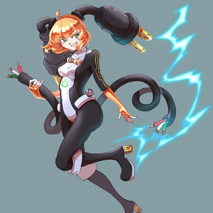 無性にオリキャラ描きたくなったので本能の赴くままにカキカキカキカキ… 