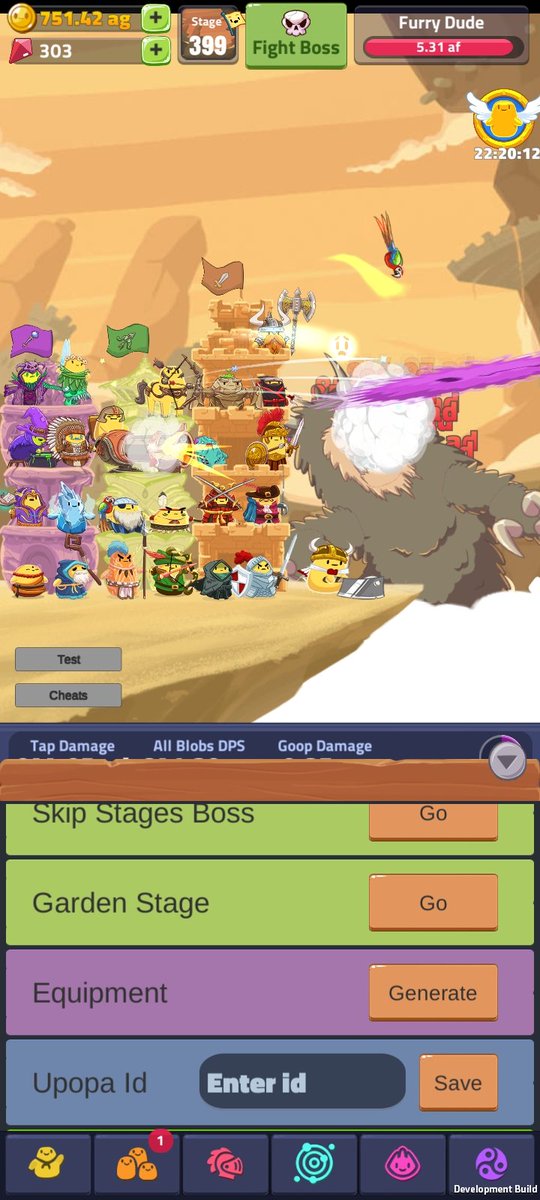 OneSqueezy's tweet photo. @UpopaGames your game bugged on me and gave me access to test commands and an unfinished garden https://t.co/OGBhN0Rkt0