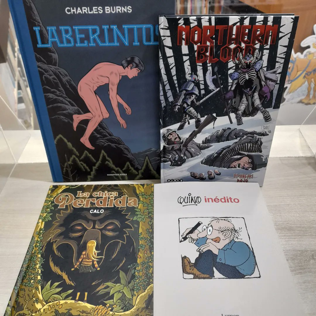 AsteriaComics's tweet photo. Novedades de @ReservoirBooks @aletaediciones @LumenEdit @unratedcomics @ApaApaComics @TomodomoEd @TenguEdiciones
#asteriacomics #reserboirbooks #aletaediciones #lumeneditorial #unratedcomics #apaapacomics #tomodomoediciones #tenguediciones #quino #charlesburns #cornelius https://t.co/y3tQReHzn5