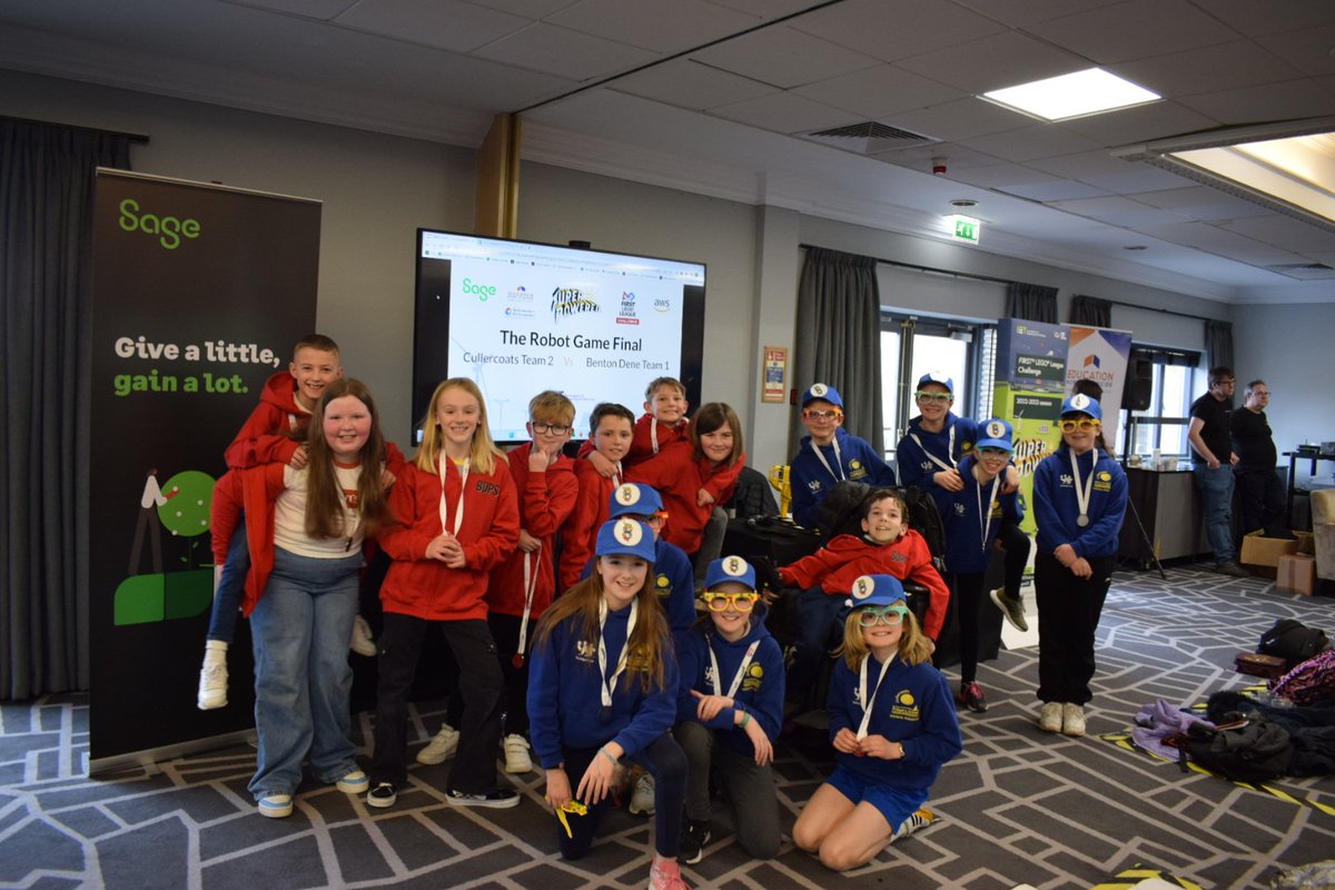 Mrs Allman-Armstrong (@miss_allman) on Twitter photo With our friends from Cullercoats. Congratulations on your fantastic performances. <a href="/bentondeneprim/">Benton Dene Primary</a> <a href="/year5bdp/">Year5BDP</a> <a href="/Year6_BDP/">year6bdp</a> <a href="/CpsYear6/">CPS_Year6</a> <a href="/CPSLegoRobotics/">CPS Robotics Club</a> <a href="/CPS_Primary/">CullercoatsPrimary</a> <a href="/TeachICT_NT/">TeachICT_NT</a> <a href="/sageuk/">Sage UK</a> <a href="/FLLUK/">FIRST LEGO League UK and Ireland</a> #superpowered #firstlegoleague With our friends from Cullercoats. Congratulations on your fantastic performances. <a href="/bentondeneprim/">Benton Dene Primary</a> <a href="/year5bdp/">Year5BDP</a> <a href="/Year6_BDP/">year6bdp</a> <a href="/CpsYear6/">CPS_Year6</a> <a href="/CPSLegoRobotics/">CPS Robotics Club</a> <a href="/CPS_Primary/">CullercoatsPrimary</a> <a href="/TeachICT_NT/">TeachICT_NT</a> <a href="/sageuk/">Sage UK</a> <a href="/FLLUK/">FIRST LEGO League UK and Ireland</a> #superpowered #firstlegoleague