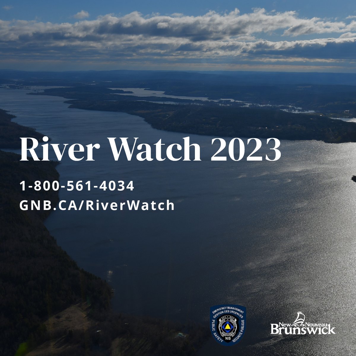 Gov_NB's tweet photo. River Watch officially starts today, March 14.

(1/3) https://t.co/BKhVpfxCPc