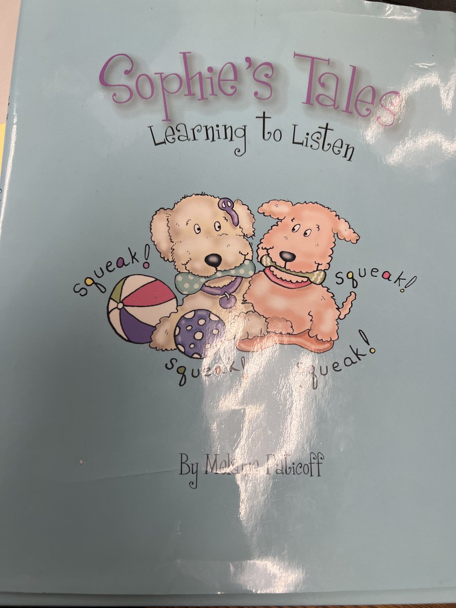 CommackSchools's tweet photo. Mrs. Sonsire began #DisabilitiesAwarenessWeek at Wood Park by engaging all classrooms in a school-wide read aloud of "Sophie's Tales," by Melanie Paticoff. Students learned about cochlear implants and hearing loss through Sophie, a spunky little puppy! #WoodPark #CommackSchools https://t.co/ayxHXxy9Ga