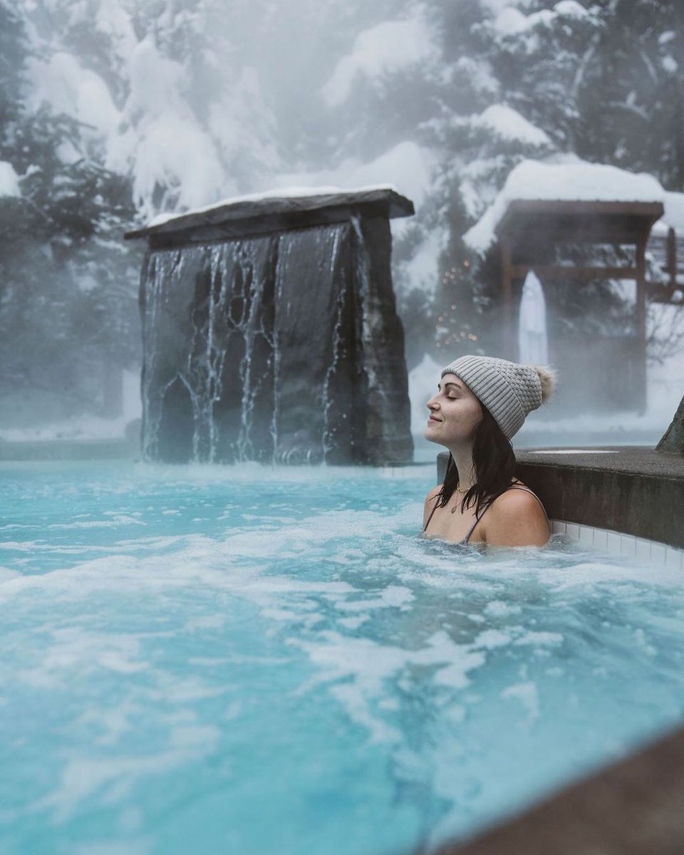 Relaxation in the midst of winter magic ❄️ #OnlyInWhistler

📸: Scandinave Spa Whistler