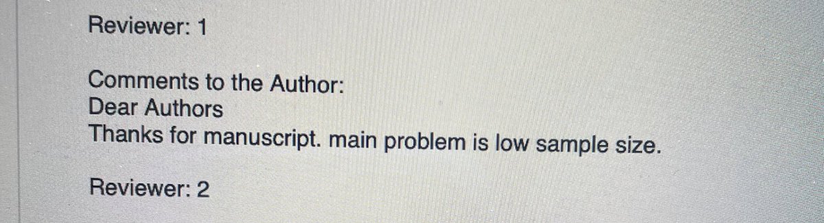 EstebanOrtizMD's tweet photo. If you guys agreed with peer reviewing a manuscript, don’t be like this reviewer, do your work #reviwer #science https://t.co/cJL3WtcSw5