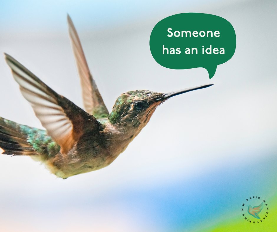 A little birdy told us something ... Ready to make that idea a reality?
#3dprinting #additivemanufacturing #that3dprintinglife #tuesdaythoughts #makingideasreality
